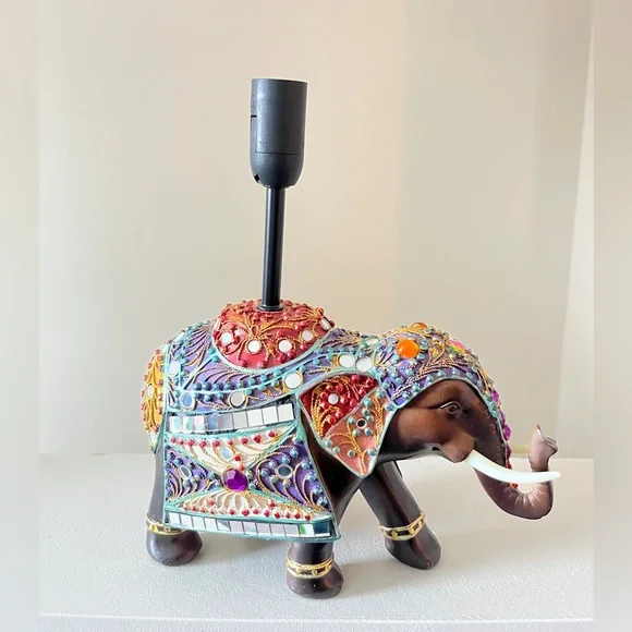 Decorative Elephant Lamp - Picture 2 of 7